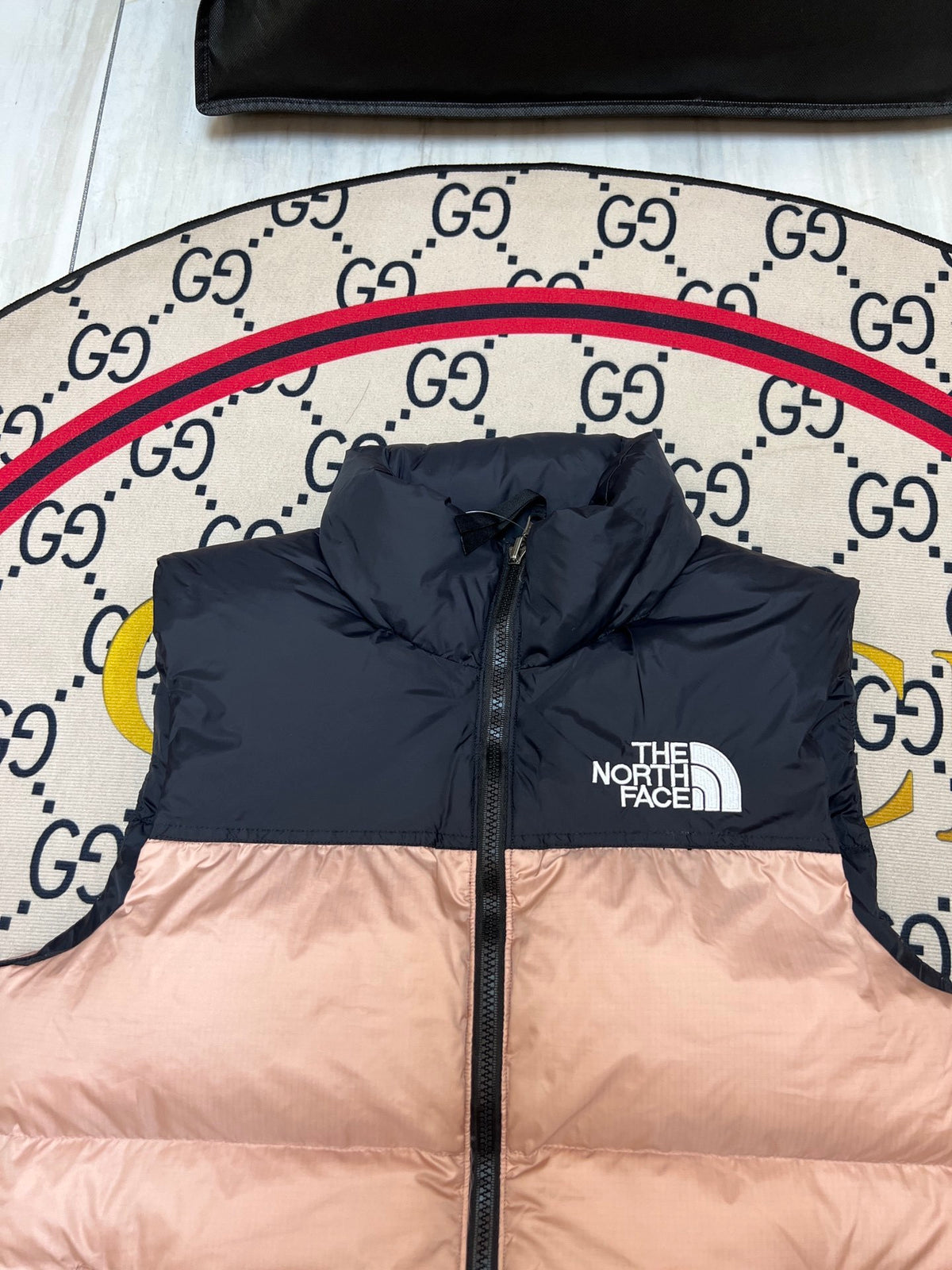 The North Face Pink 700-Fill Down Puffer Vest