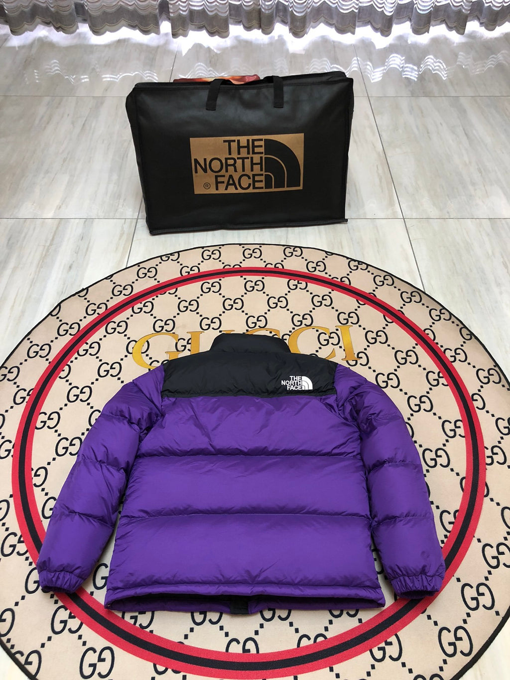 The North Face Purple 1996 Retro Nuptse Down Jacket