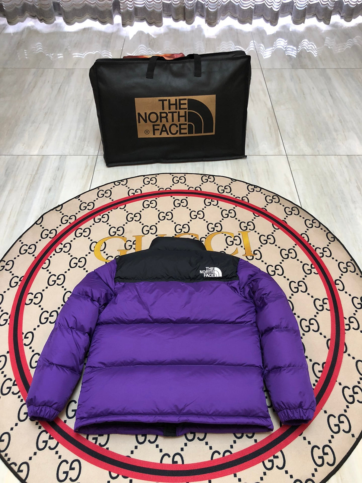 The North Face Purple 1996 Retro Nuptse Down Jacket