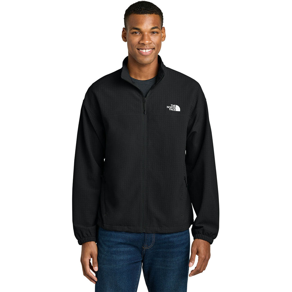 The North Face Black Apex Bionic Softshell Full-Zip Jacket