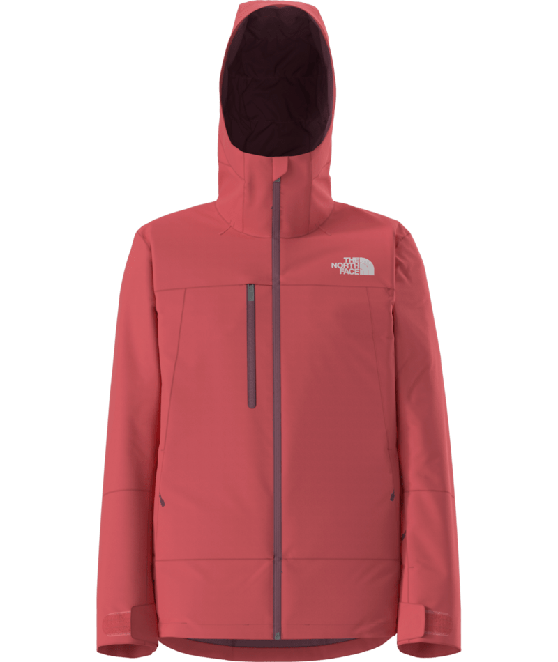 The North Face Rose Red Hooded Waterproof Hardshell Ski Jacket