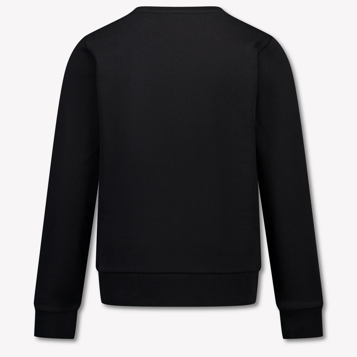 Moncler Black Brushstroke Logo Crewneck Sweatshirt