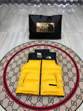 The North Face Yellow 700-Fill Down Puffer Vest