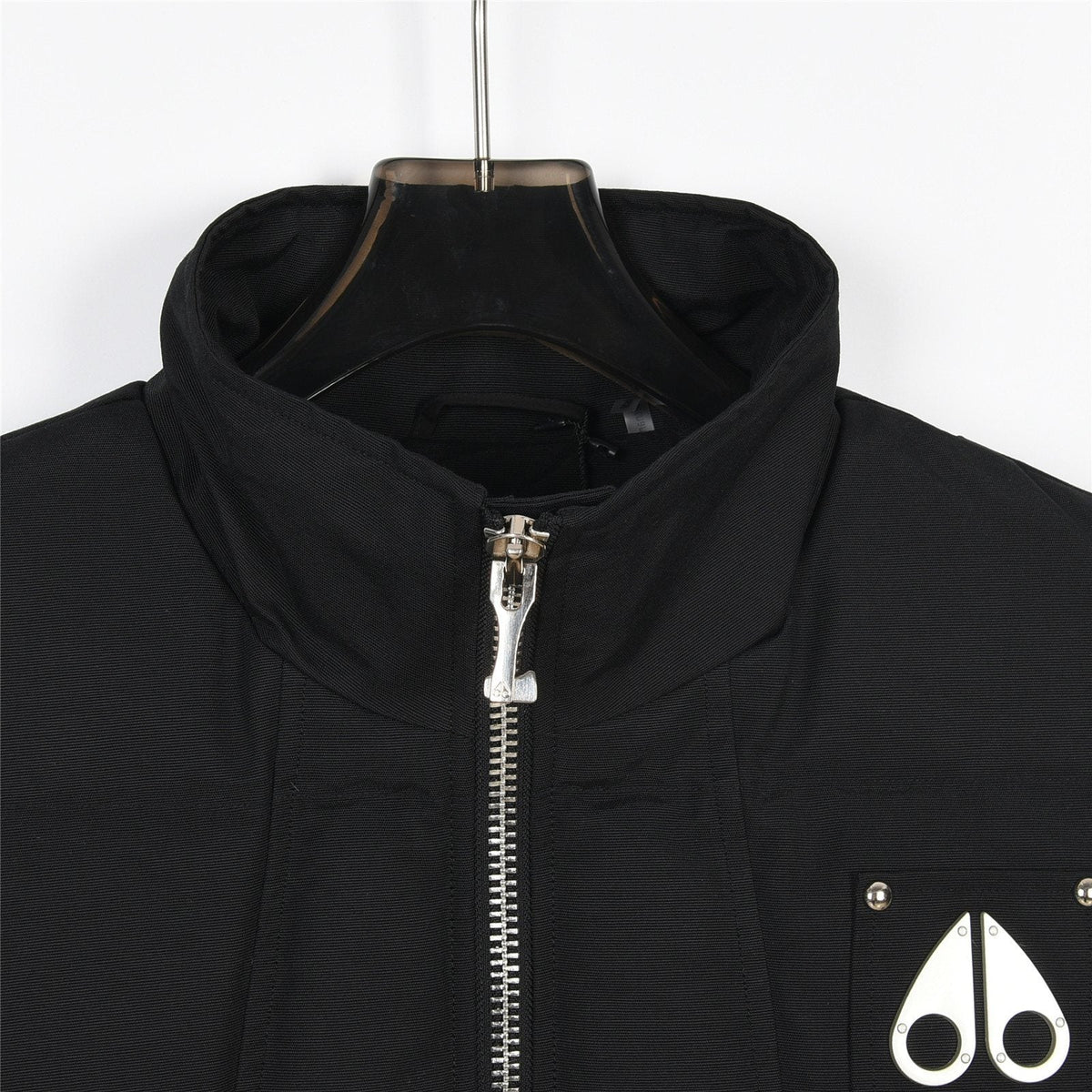 Moose Knuckles Black Quilted Shell Vest