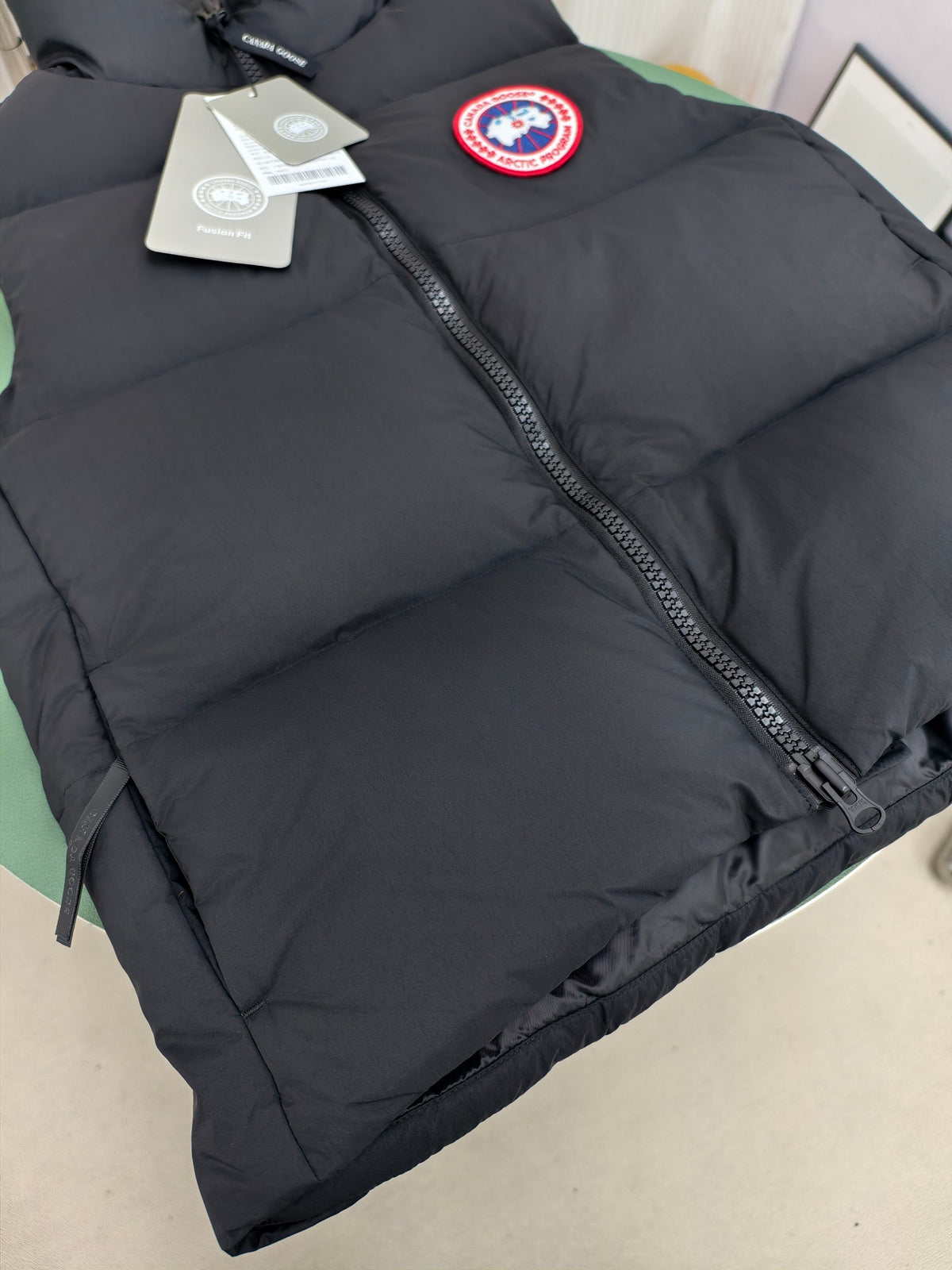 Canada Goose Black Down Puffer Vest