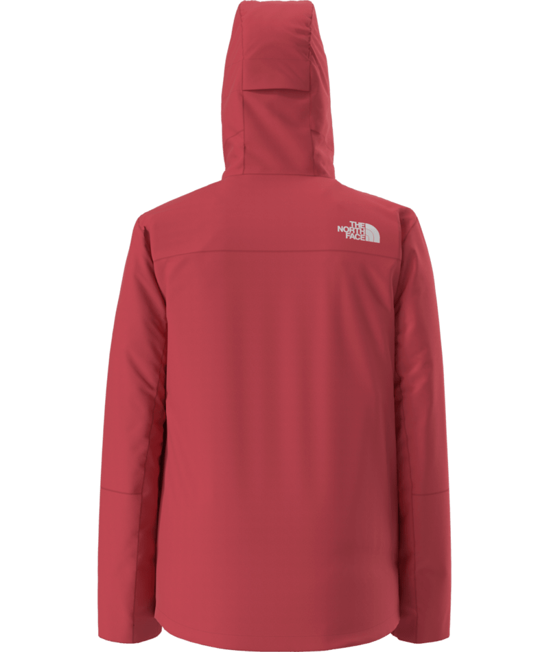 The North Face Rose Red Hooded Waterproof Hardshell Ski Jacket