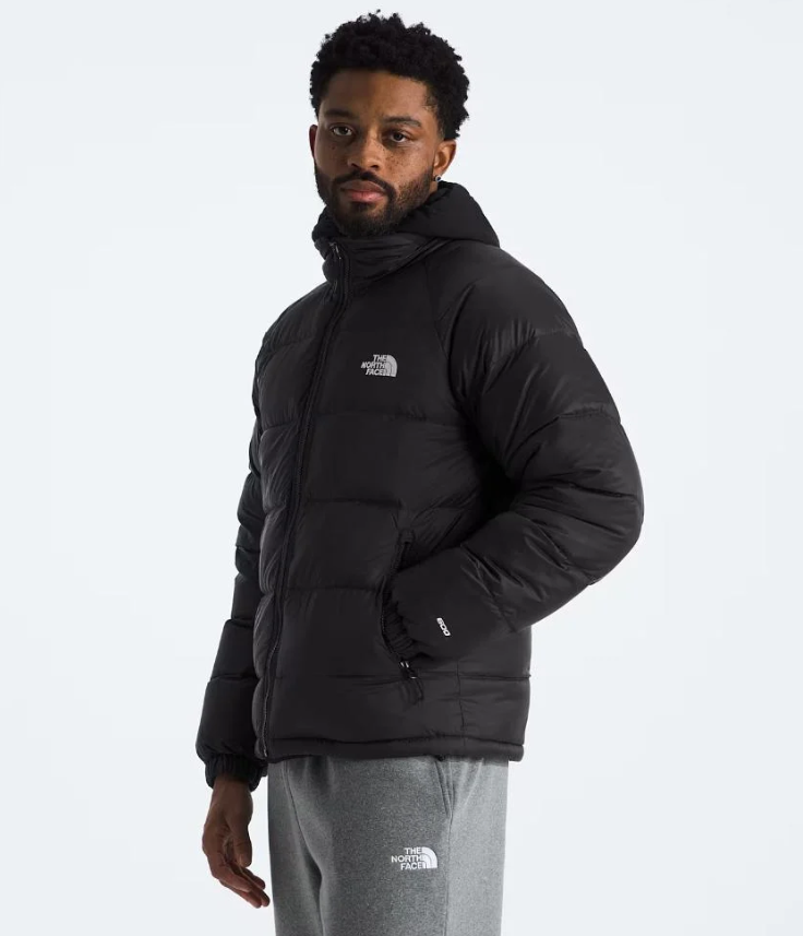 The North Face Black Nuptse Stand-Collar Quilted Down Jacket