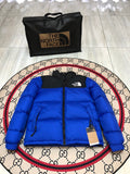 The North Face Teal Nuptse 700-Fill Down Puffer Jacket