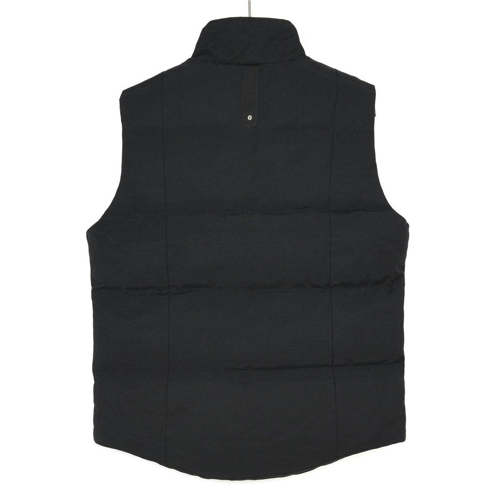 Moose Knuckles Black Quilted Shell Vest