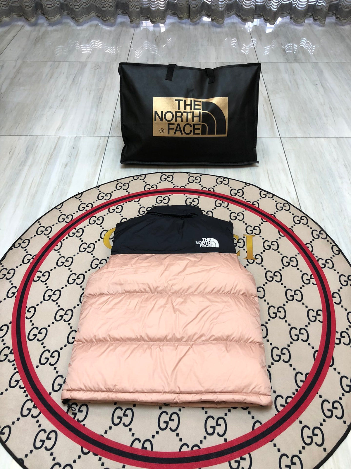 The North Face Pink 700-Fill Down Puffer Vest