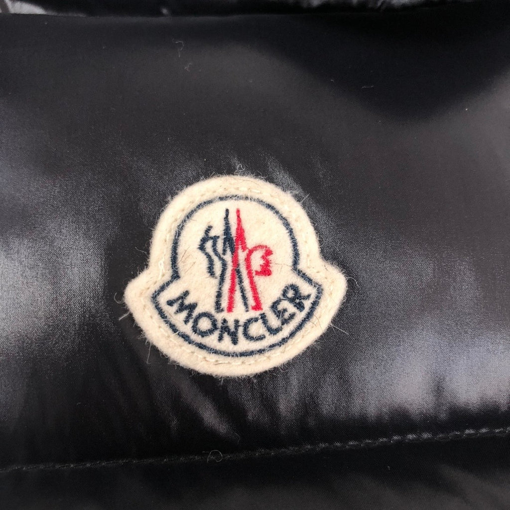 Moncler Black Hooded Down Puffer Vest
