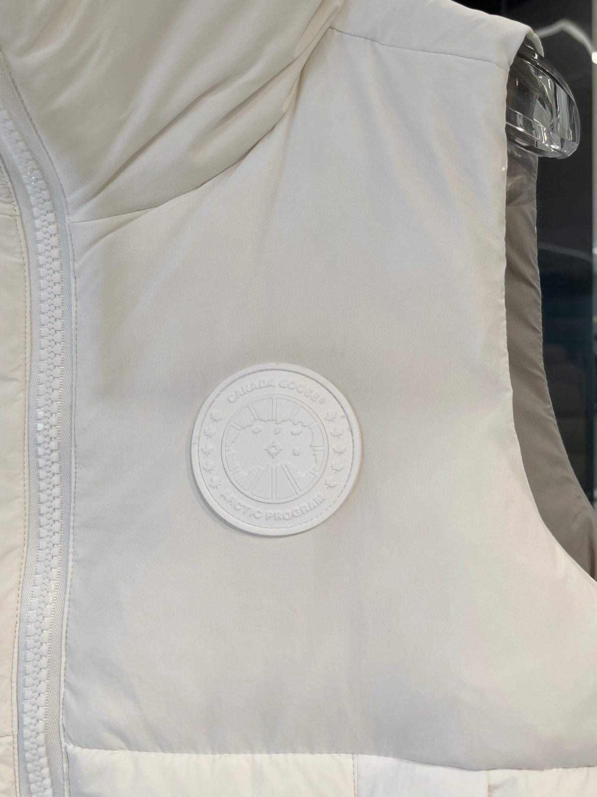 Canada Goose White Down Freestyle Vest