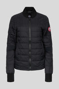 Canada Goose Black Slim Quilted Down Bomber Jacket