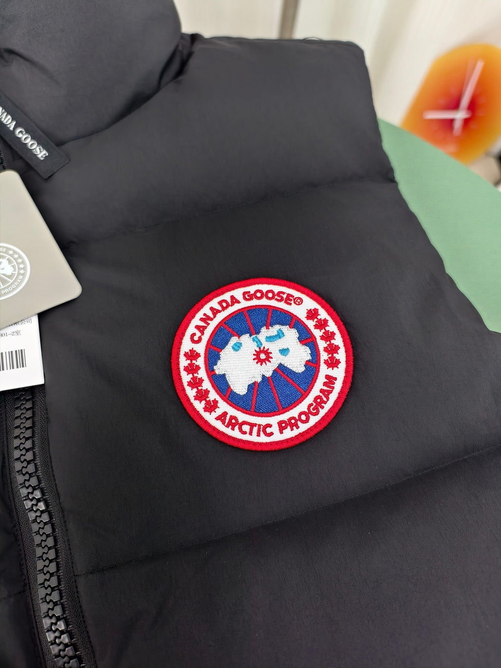 Canada Goose Black Down Puffer Vest