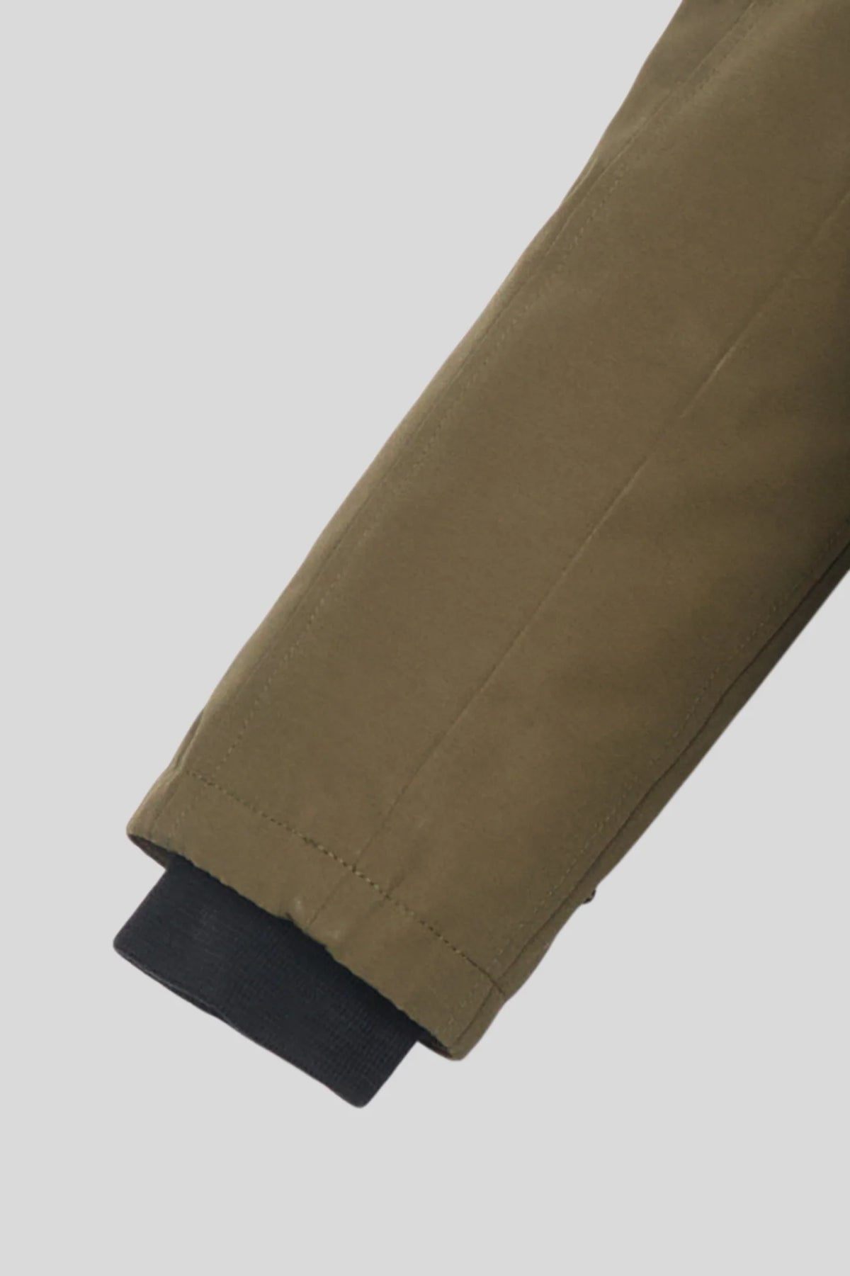 Canada Goose Military Green Rossclair Women's Long Down Parka with Fur Hood