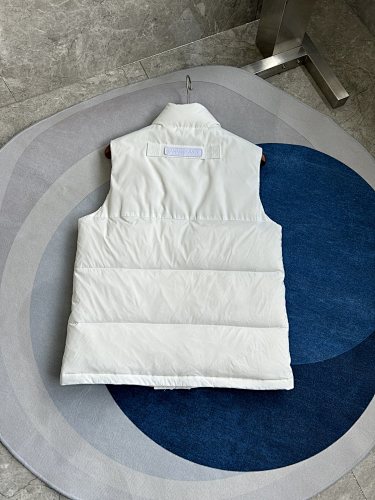 Canada Goose Cream White Down Puffer Vest