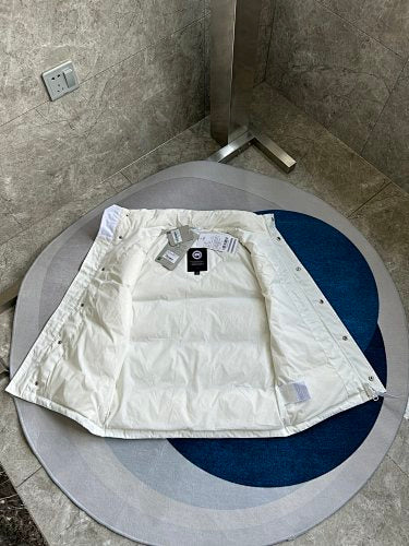 Canada Goose Cream White Down Puffer Vest