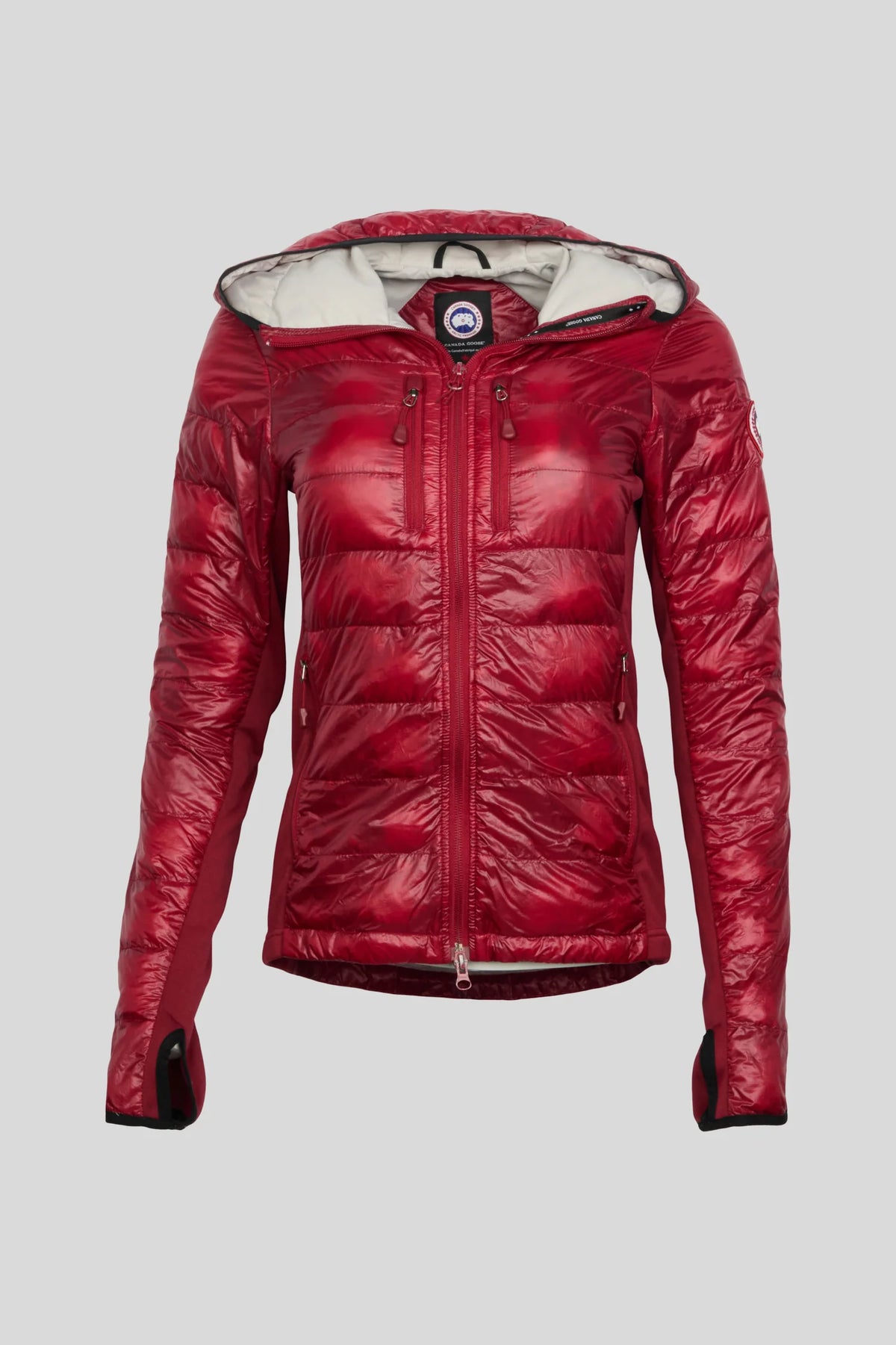 Canada Goose Red Slim-Fit Hooded Lightweight Down Jacket